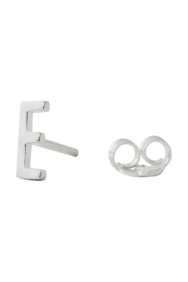 Design Letters Srebrni uhan Design Letters