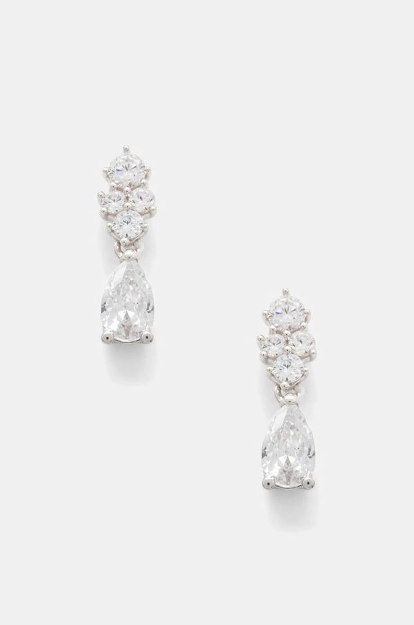 Guess Srebrni uhani Guess JSBE04 496JW