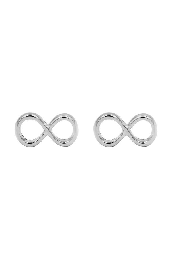 Lilou Srebrni uhani Lilou Infinity