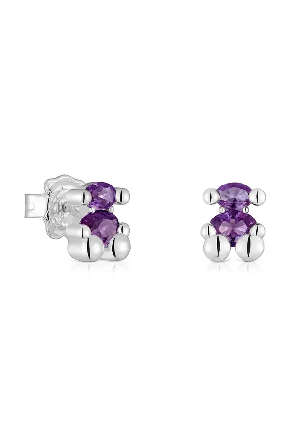 Tous Srebrni uhani Tous Bold Bear Lab