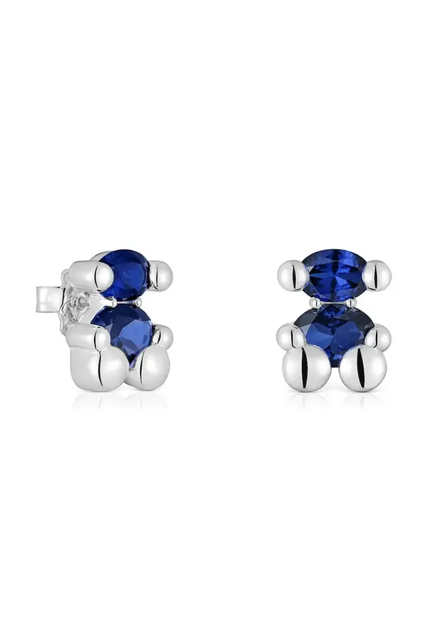 Tous Srebrni uhani Tous Bold Bear Lab