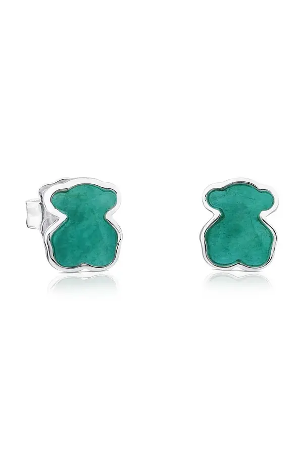 Tous Srebrni uhani Tous New Color Silver