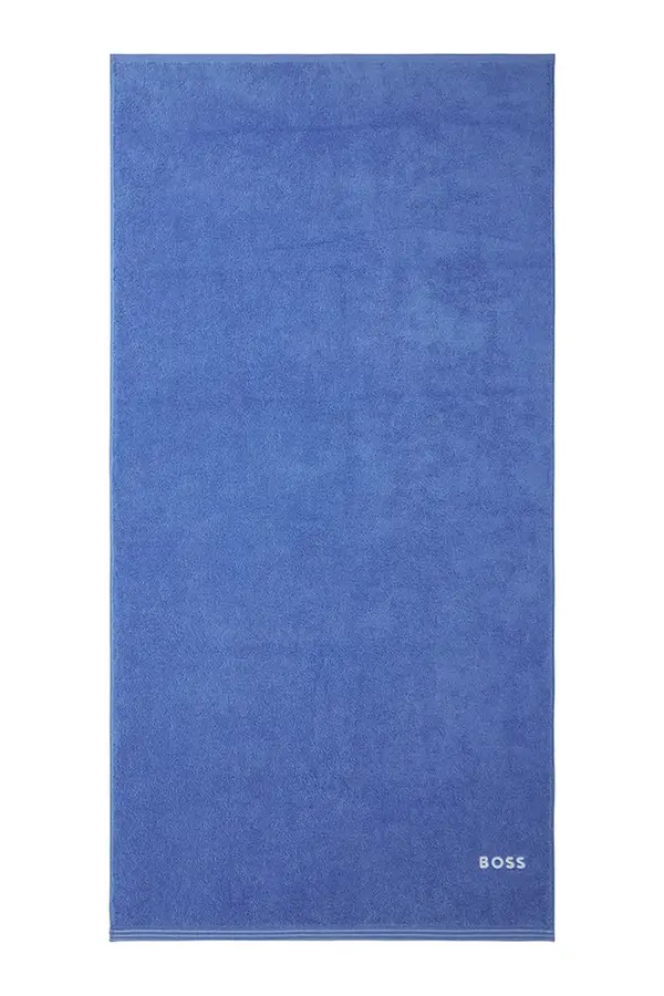 BOSS Srednje velika bombažna brisača BOSS EDGE Malibu 70 x 140 cm