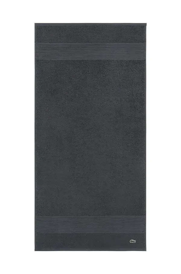 Lacoste Srednje velika bombažna brisača Lacoste 100 x 150 cm