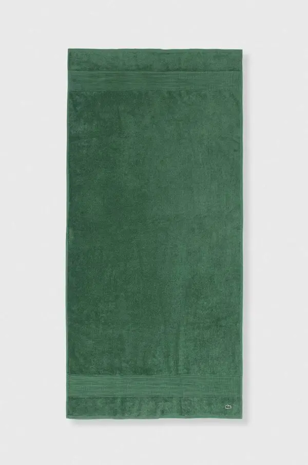 Lacoste Srednje velika bombažna brisača Lacoste 70 x 140 cm