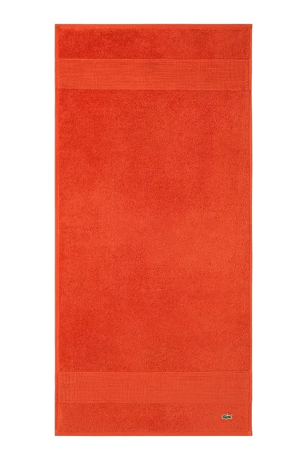 Lacoste Srednje velika bombažna brisača Lacoste L LECROCO Glaieul 50 x 100 cm