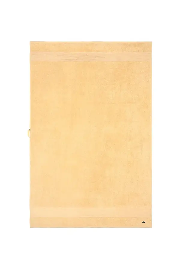 Lacoste Srednje velika bombažna brisača Lacoste L LECROCO Sesame 70 x 140 cm