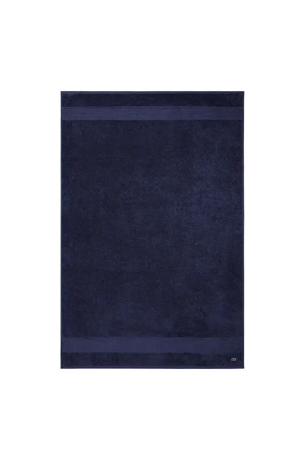 Lacoste Srednje velika bombažna brisača Lacoste Marine 100 x 150 cm
