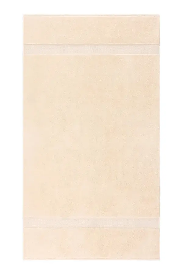 Ralph Lauren Srednje velika bombažna brisača Ralph Lauren DULANEY Ecru 75 x 137 cm