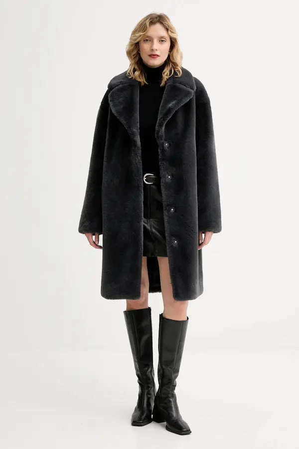 Stand Studio Stand Studio plašč iz umetnega krzna ženski Camille Cocoon Coat
