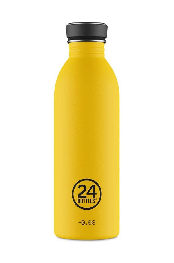 24bottles Steklenica 24bottles Urban Bottle 500ml Stone Taxi Yellow rumena barva, Urban.Bottle.50.StTxYll