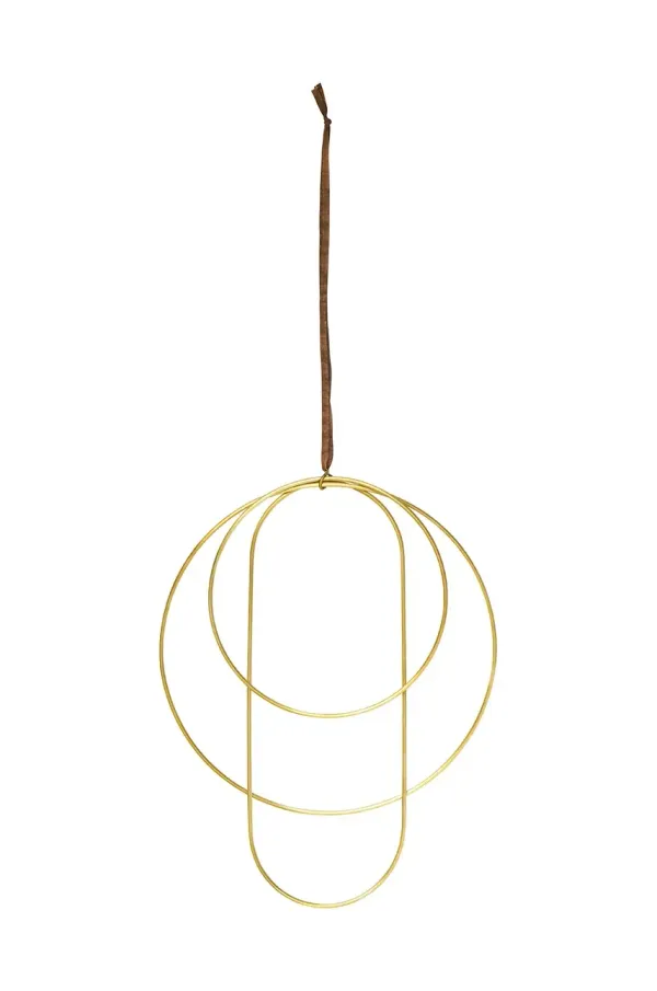 ferm LIVING Stenska dekoracija ferm LIVING Deco Frames rumena barva