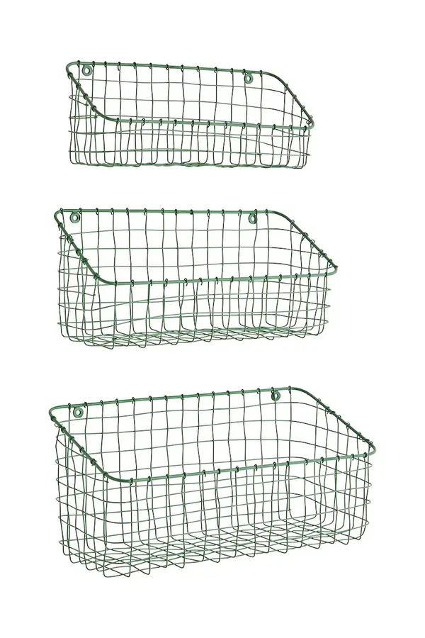 Madam Stoltz Stenska košara za shranjevanje Madam Stoltz 3-pack