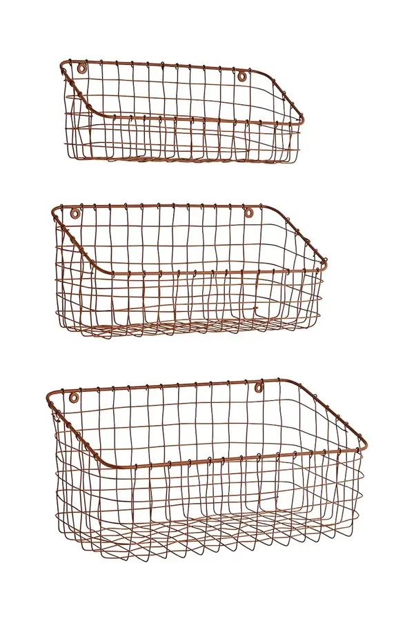 Madam Stoltz Stenska košara za shranjevanje Madam Stoltz 3-pack