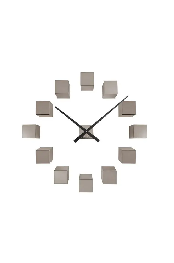 Karlsson Stenska ura Karlsson DIY Cubic Metallic