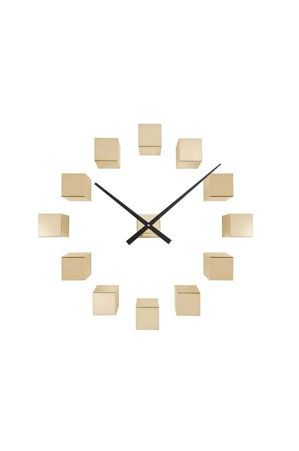 Karlsson Stenska ura Karlsson DIY Cubic Metallic