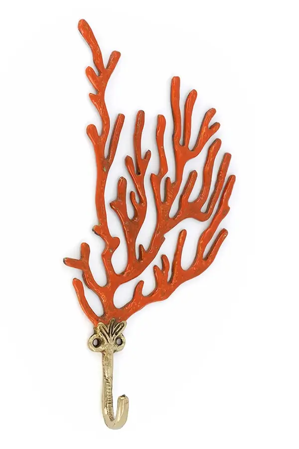 Doing Goods Stenski obešalnik Doing Goods Ariel Coral Hook