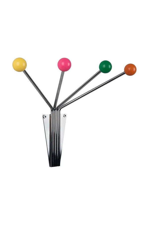 Present Time Stenski obešalnik Present Time Neptune Small Chrome