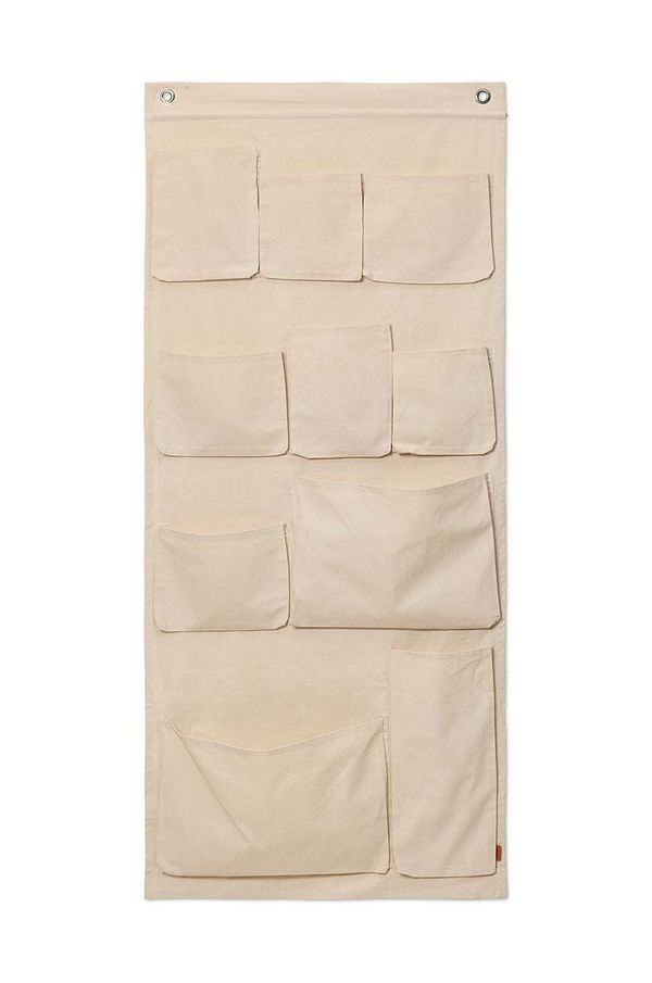 ferm LIVING Stenski organizator ferm LIVING Canvas XL Wall Pockets