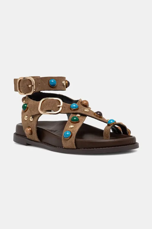 Steve Madden Steve Madden sandali ženski semišasti Linear