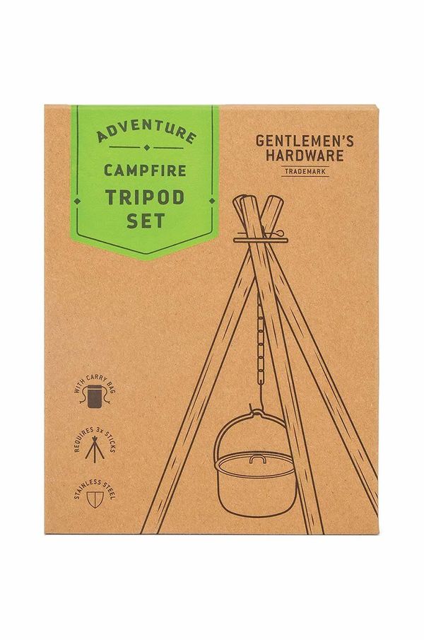 Gentlemen's Hardware Stojalo za taborniški ogenj Gentlemen's Hardware Campfire Tripod Set