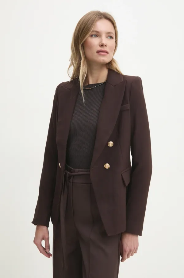 Answear Lab Suknjič Answear Lab rjava barva