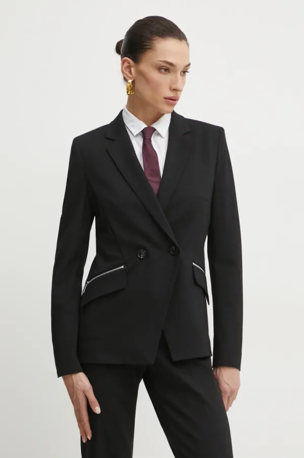 BOSS Suknjič BOSS črna barva, 50530885