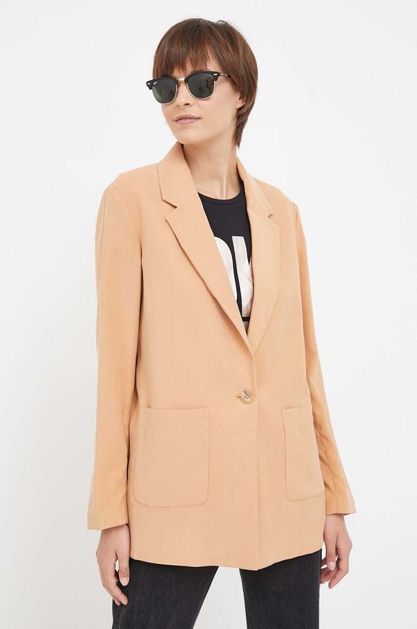 DKNY Suknjič Dkny rjava barva