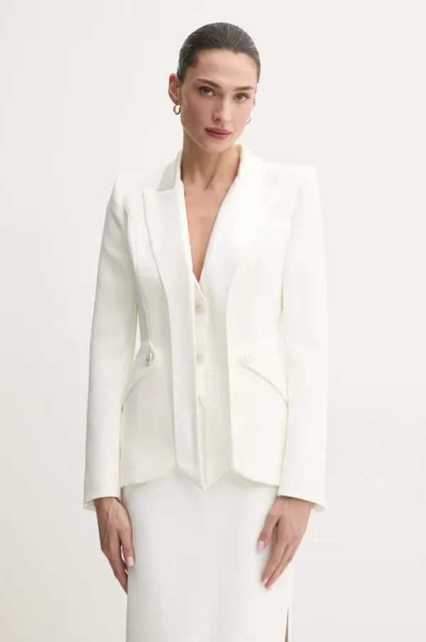 Elisabetta Franchi Suknjič Elisabetta Franchi bež barva, GI13351E2