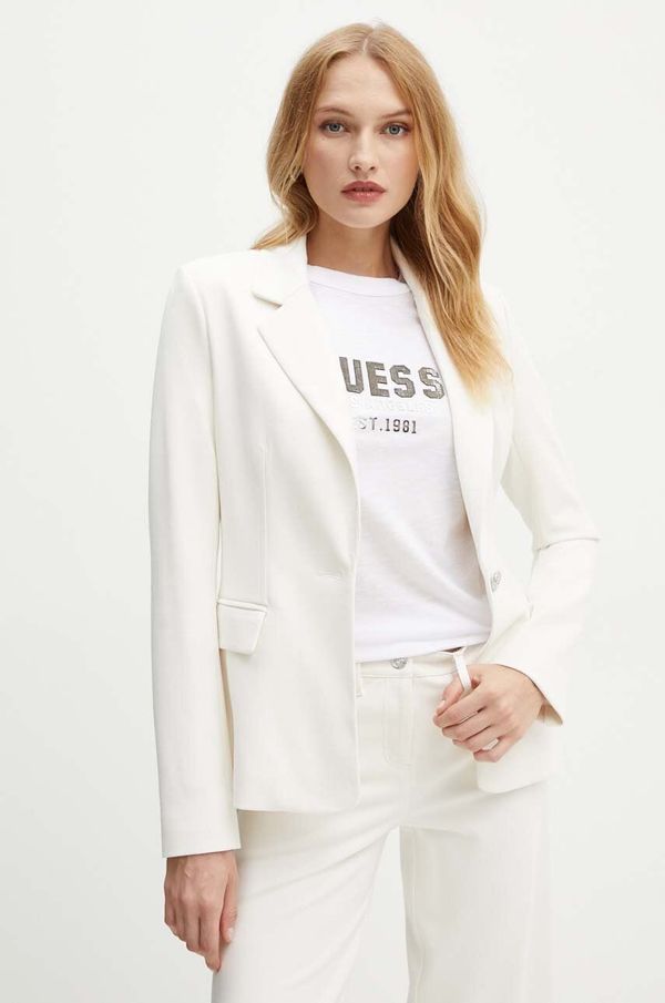 Guess Suknjič Guess ANNA bež barva, W4RN33 KBJP2