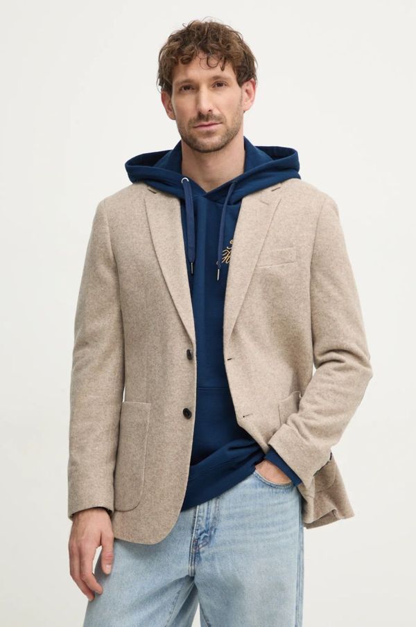 Hackett London Suknjič Hackett London moški, bež barva, HM443467R