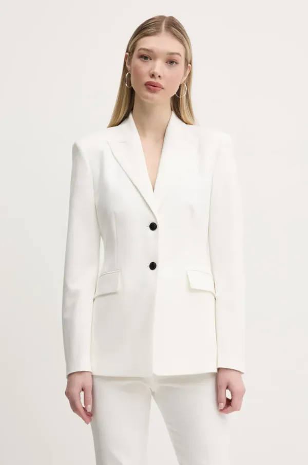 HUGO Suknjič HUGO bela barva, 50540787