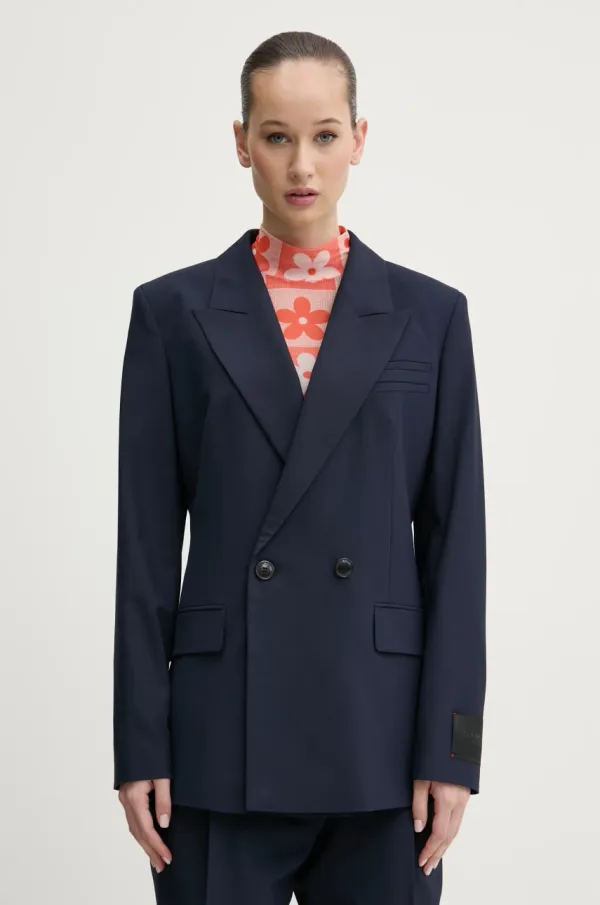 HUGO Suknjič HUGO mornarsko modra barva, 50530482