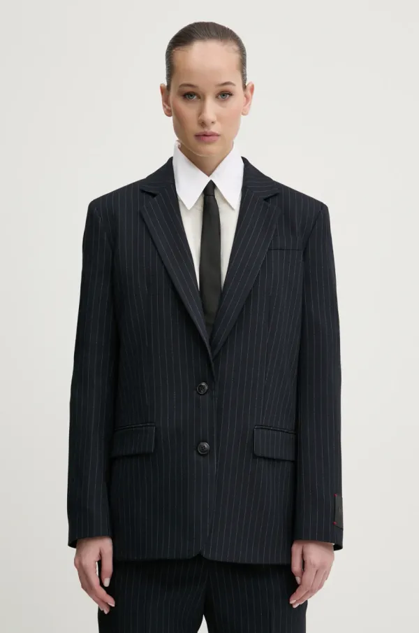 HUGO Suknjič HUGO mornarsko modra barva, 50533842