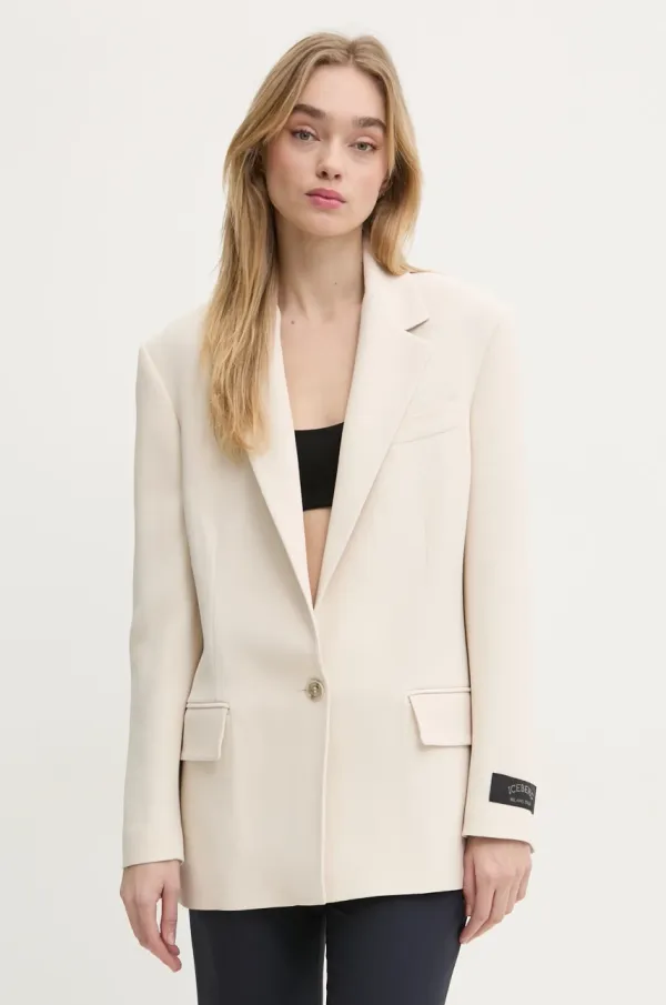 Iceberg Suknjič Iceberg bež barva, L021 5142