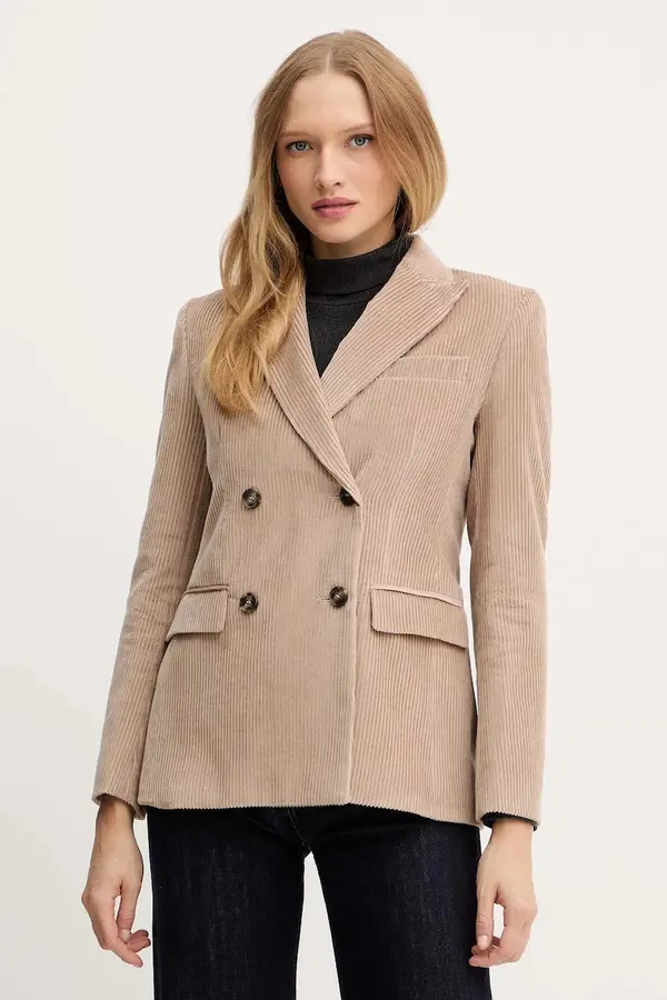 Weekend Max Mara Suknjič iz rebrastega žameta Weekend Max Mara KATANGA