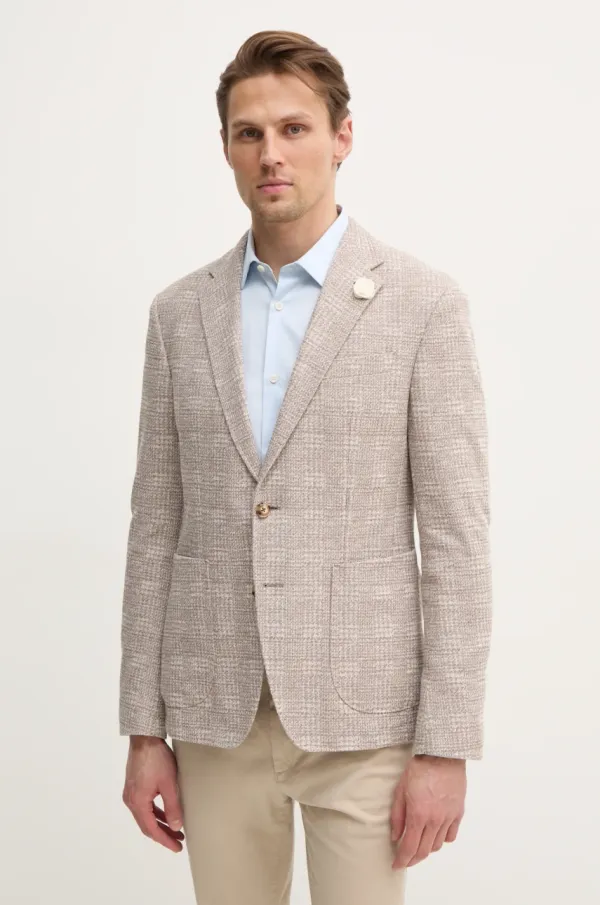 Joop! Suknjič Joop! moški, bež barva, 30045035