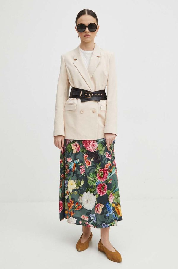 Medicine Suknjič Medicine ženska, bež barva