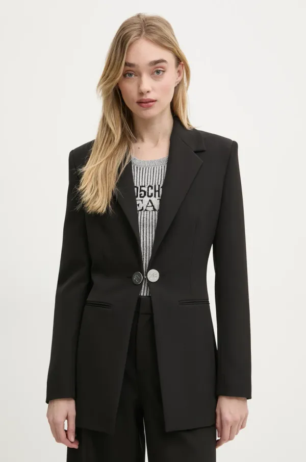 Moschino Jeans Suknjič Moschino Jeans črna barva, 0506 3225