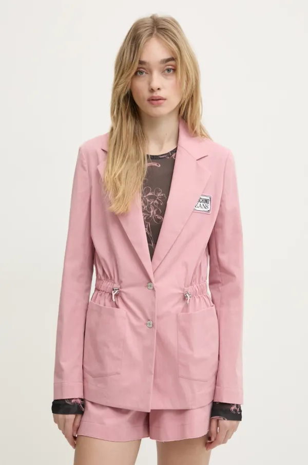 Moschino Jeans Suknjič Moschino Jeans roza barva, 0513 3224