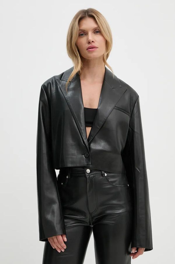 Nanushka Suknjič Nanushka AIDULA črna barva, NW24PFSG11351