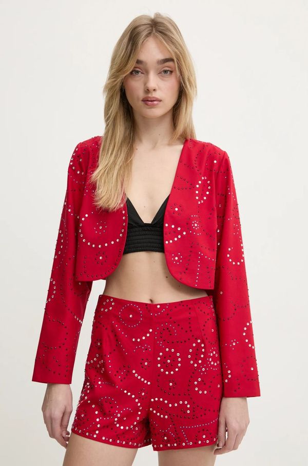 Never Fully Dressed Suknjič Never Fully Dressed Gem rdeča barva, NFDTO1639