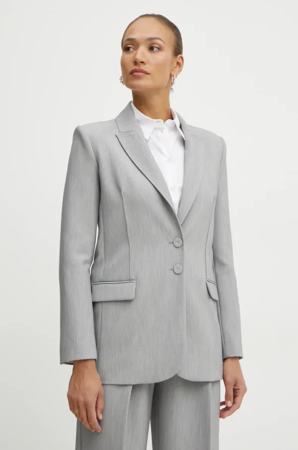 Patrizia Pepe Suknjič Patrizia Pepe siva barva, 8S0525 A533