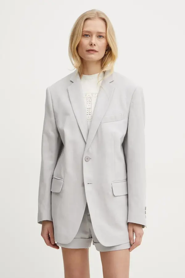 Twinset Suknjič s primesjo lanu Twinset