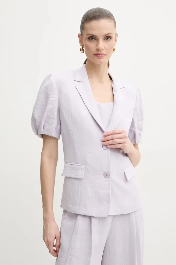 Twinset Suknjič s primesjo lanu Twinset