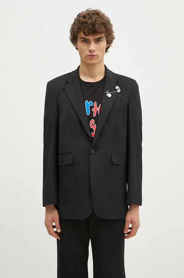 Aries Suknjič s primesjo volne Aries Single Breasted Tailored Jacket