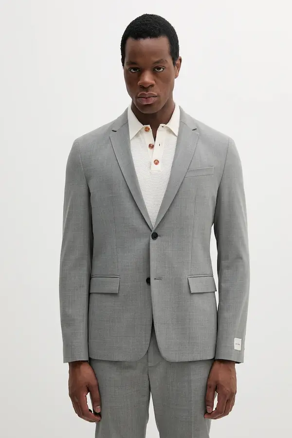 Calvin Klein Suknjič s primesjo volne Calvin Klein