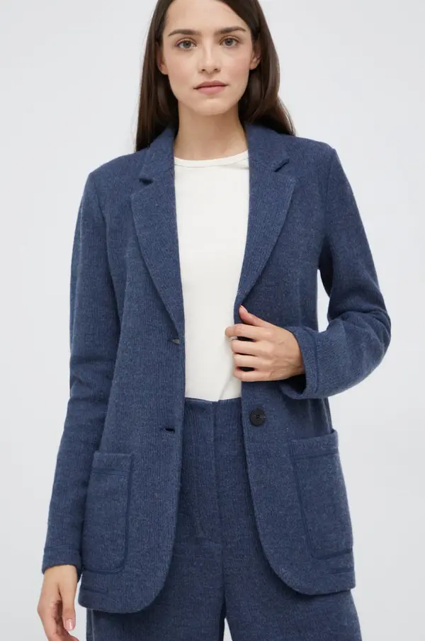 Emporio Armani Suknjič s primesjo volne Emporio Armani