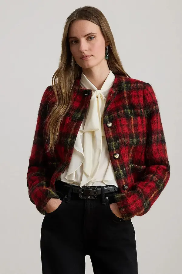 Lauren Ralph Lauren Suknjič s primesjo volne Lauren Ralph Lauren