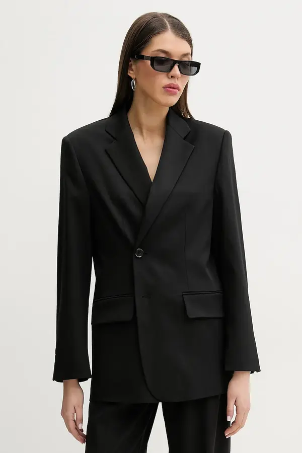 MM6 Maison Margiela Suknjič s primesjo volne MM6 Maison Margiela